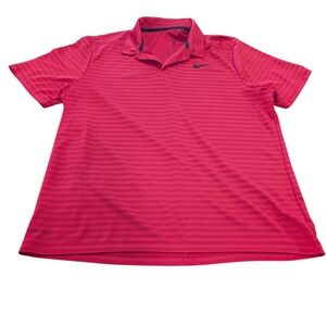 Nike Dri-FIT Red Performance Top Men's Large